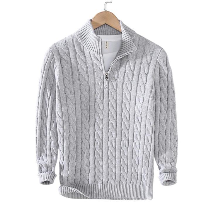 Maglione Verbier con Mezza Zip