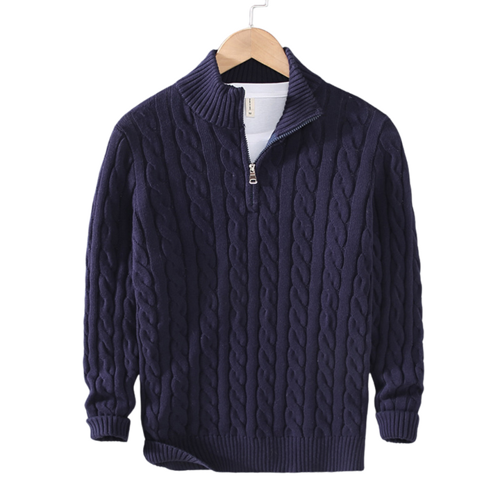 Maglione Verbier con Mezza Zip