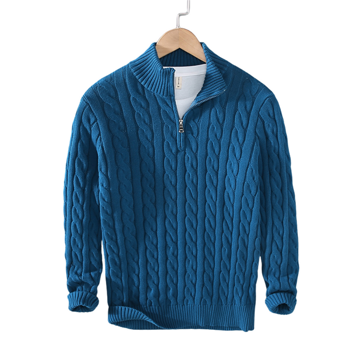 Maglione Verbier con Mezza Zip