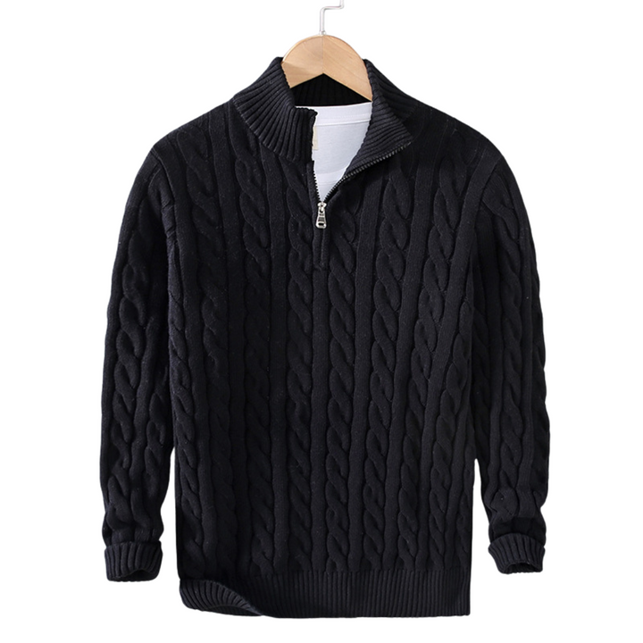 Maglione Verbier con Mezza Zip