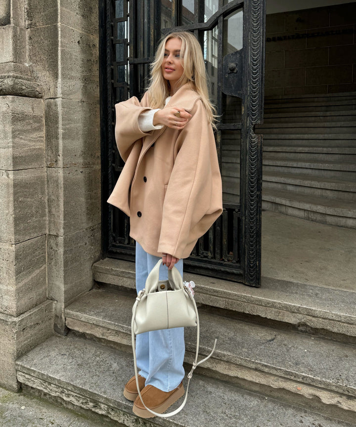 Giacca Oversize Joana Beige