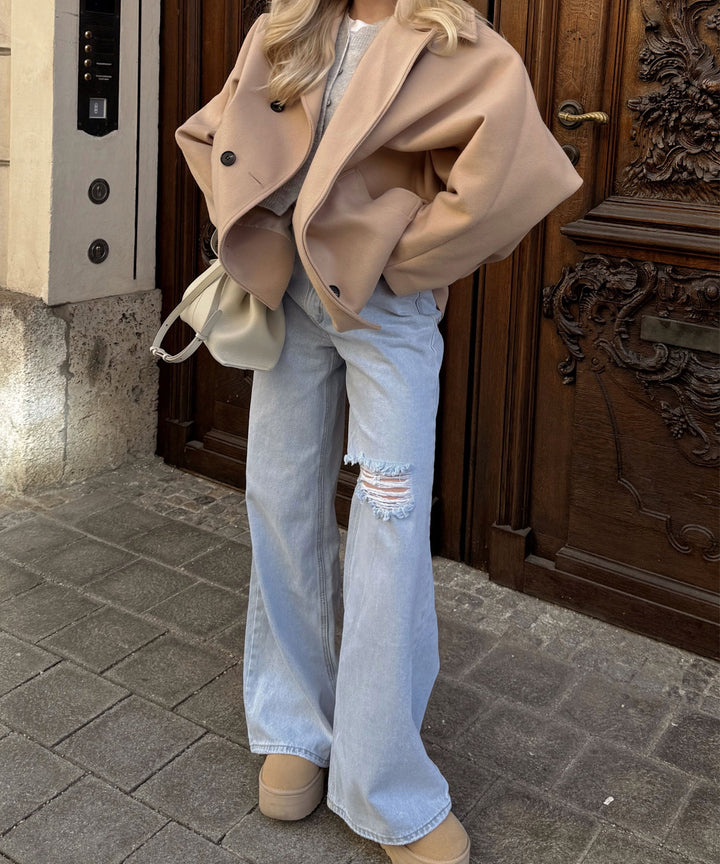 Giacca Oversize Joana Beige